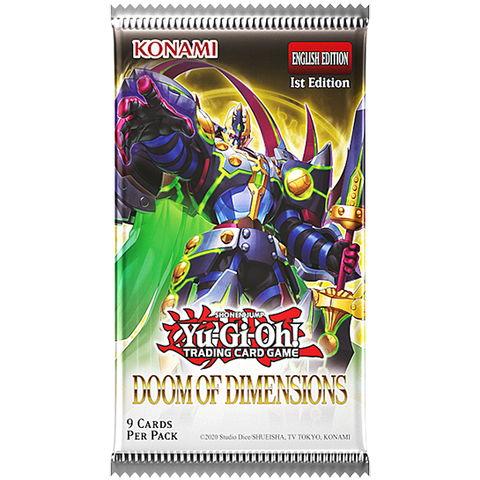 Yu-Gi-Oh! TCG: Doom of Dimensions Booster Pack