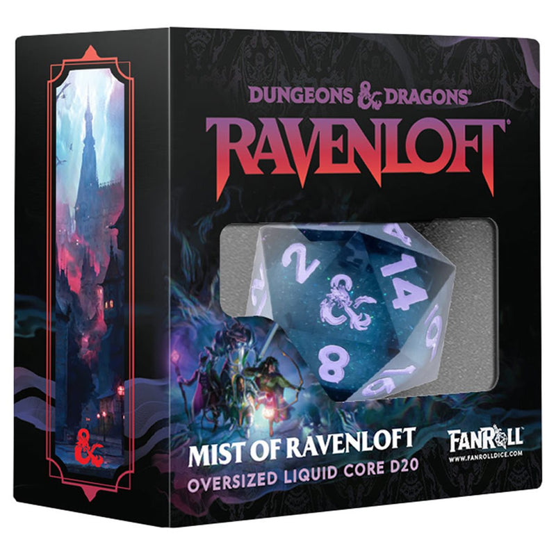 Dungeons & Dragons: Mists of Ravenloft Oversized Liquid Core D20