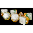 Dice: Resin 16mm 7pc Set: Kiwi