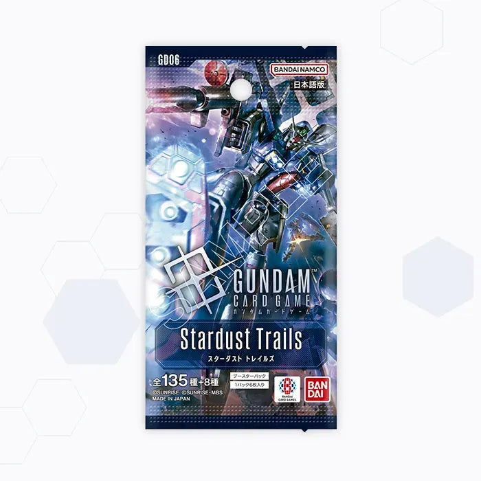 Gundam Card Game: (GD-06) Stardust Trails Booster Pack [Pre-Order] 2026-10-30