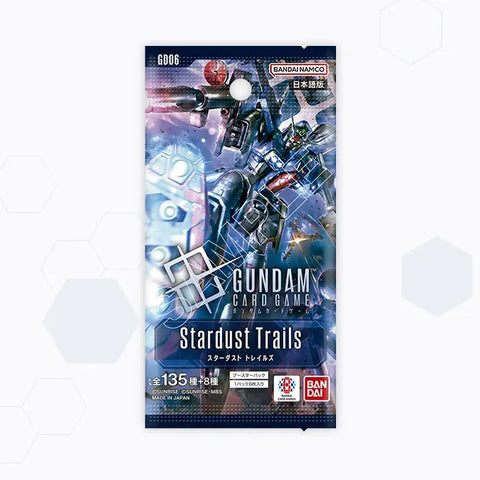 Gundam Card Game: (GD-06) Stardust Trails Booster Pack [Pre-Order] 2026-10-30