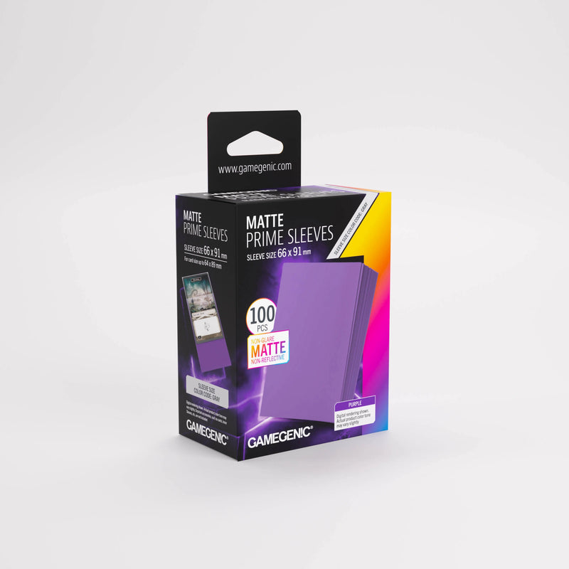 Sleeves: Gamegenic: Matte Prime Sleeves: Purple (100)