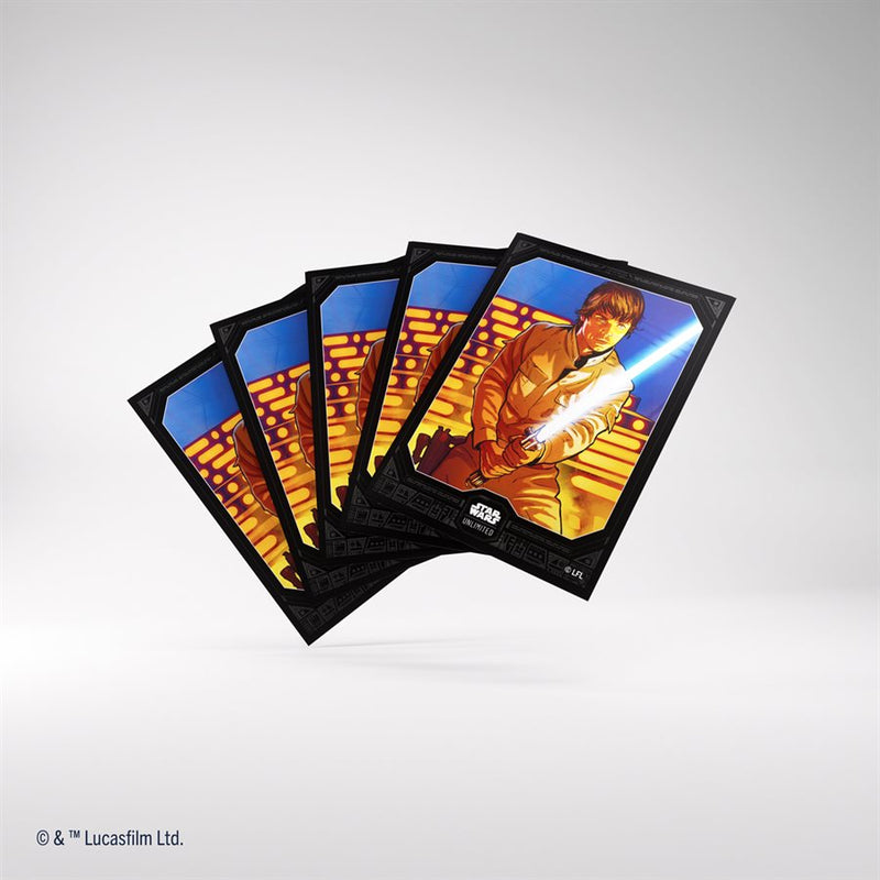 Star Wars: Unlimited Art Sleeves: Luke Skywalker (60 Sleeves)
