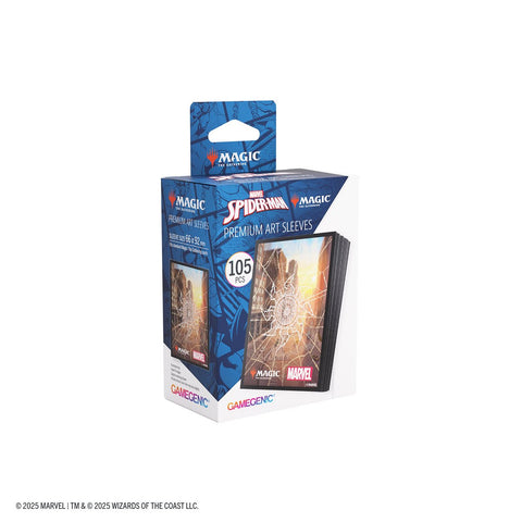 Sleeves: Magic: The Gathering - Marvel's Spider- Man: Art Sleeves: Spider-Man Plains