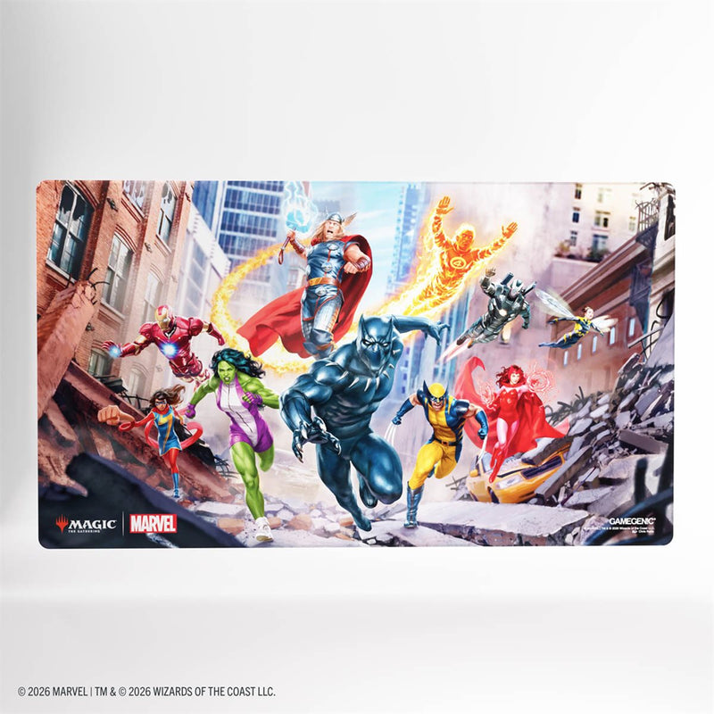 Playmat: Shiny: Magic: The Gathering: Marvel Super Heroes: Marvel Super Heroes