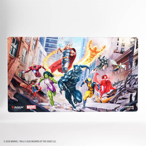 Playmat: Shiny: Magic: The Gathering: Marvel Super Heroes: Marvel Super Heroes