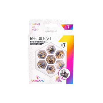 Embraced Series: Cursed Ship: RPG Dice Set (7pcs)