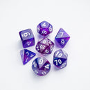 Polyhedral Dice Set: Galaxy Series: Nebula: RPG Dice Set (7pcs)