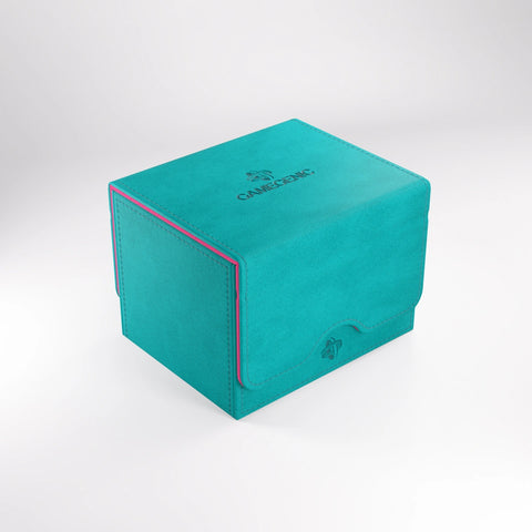 Deck Box: Sidekick XL Teal/ Pink (100ct)