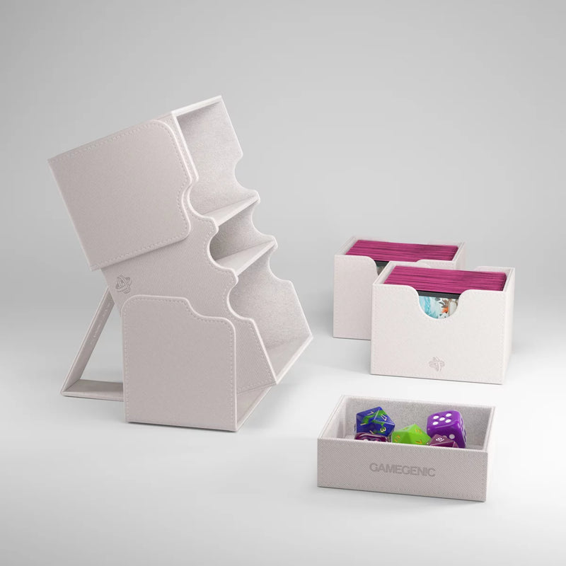 Gamegenic Deck Box: Stronghold XL White (200ct)