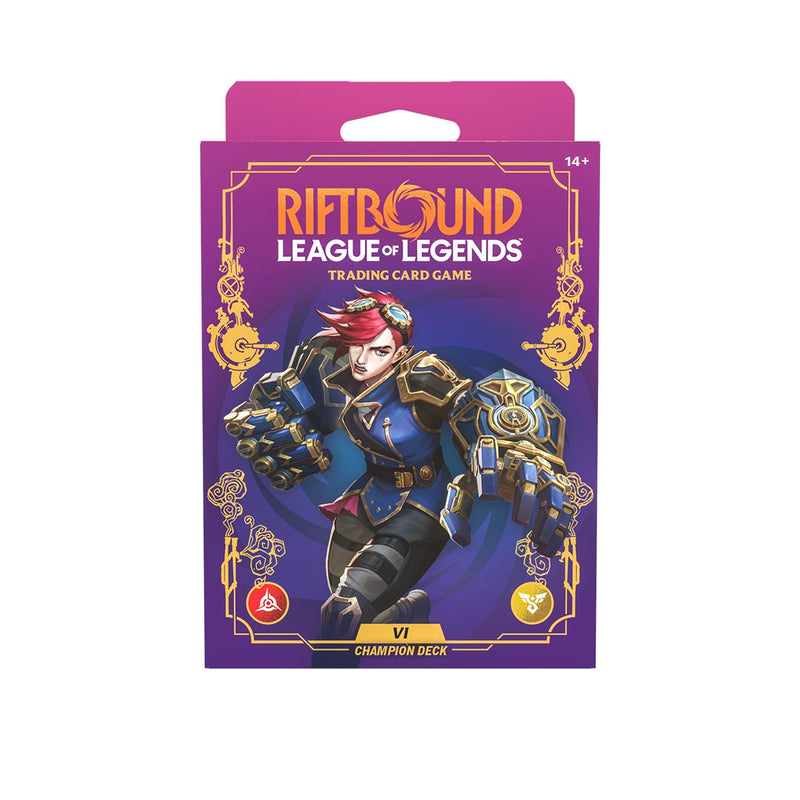 Riftbound: League of Legends TCG – Unleashed Champion Deck - Vi