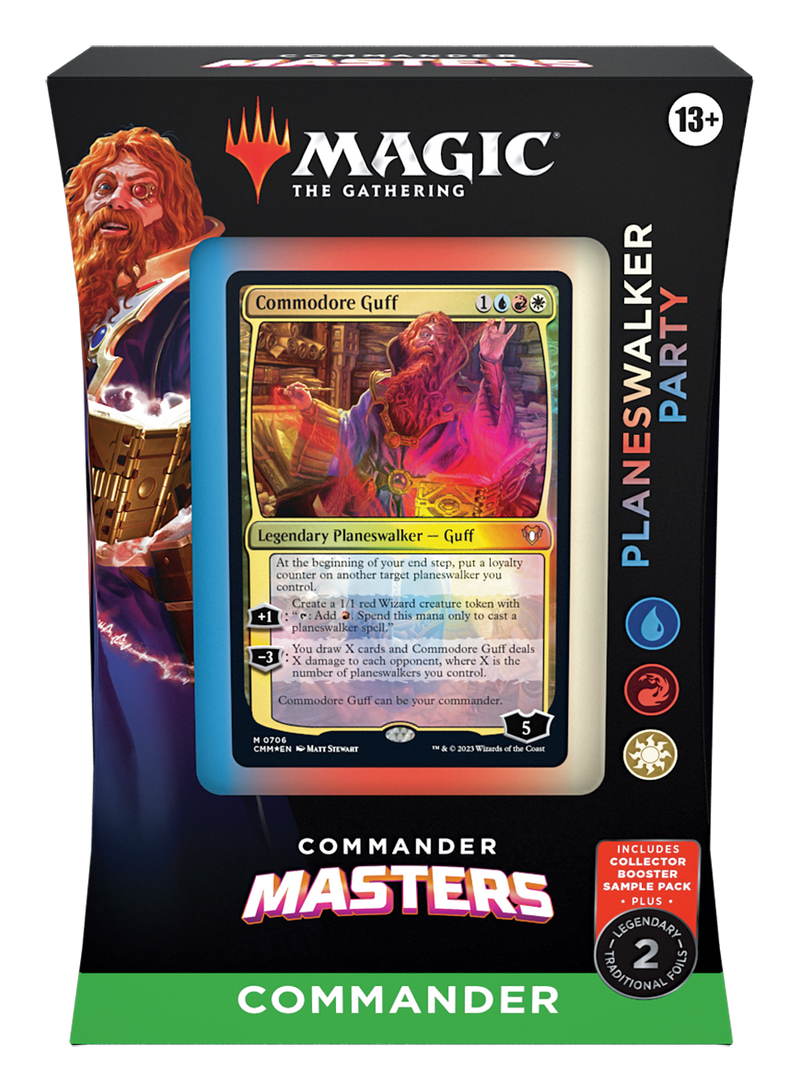 Magic: The Gathering Commander Masters Commander Deck - Planeswalker Party