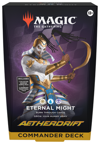 Magic: The Gathering Aetherdrift Commander Deck - Eternal Might