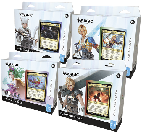 Magic: The Gathering - FINAL FANTASY Commander Decks: Collector's Edition Bundle