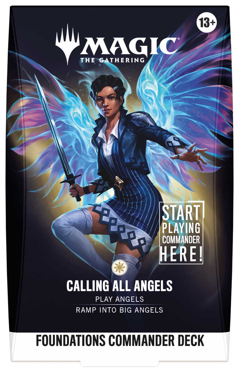 Magic: The Gathering – Foundations Commander Deck: Calling All Angels [Pre-Order] 2026-09-25