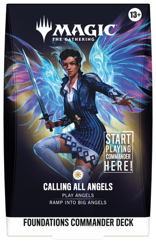 Magic: The Gathering – Foundations Commander Deck: Calling All Angels [Pre-Order] 2026-09-25