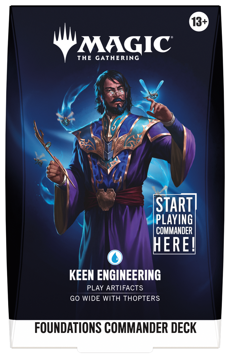 Magic: The Gathering – Foundations Commander Deck: Keen Engineering [Pre-Order] 2026-09-25