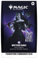 Magic: The Gathering – Foundations Commander Deck: Wretched Ranks [Pre-Order] 2026-09-25