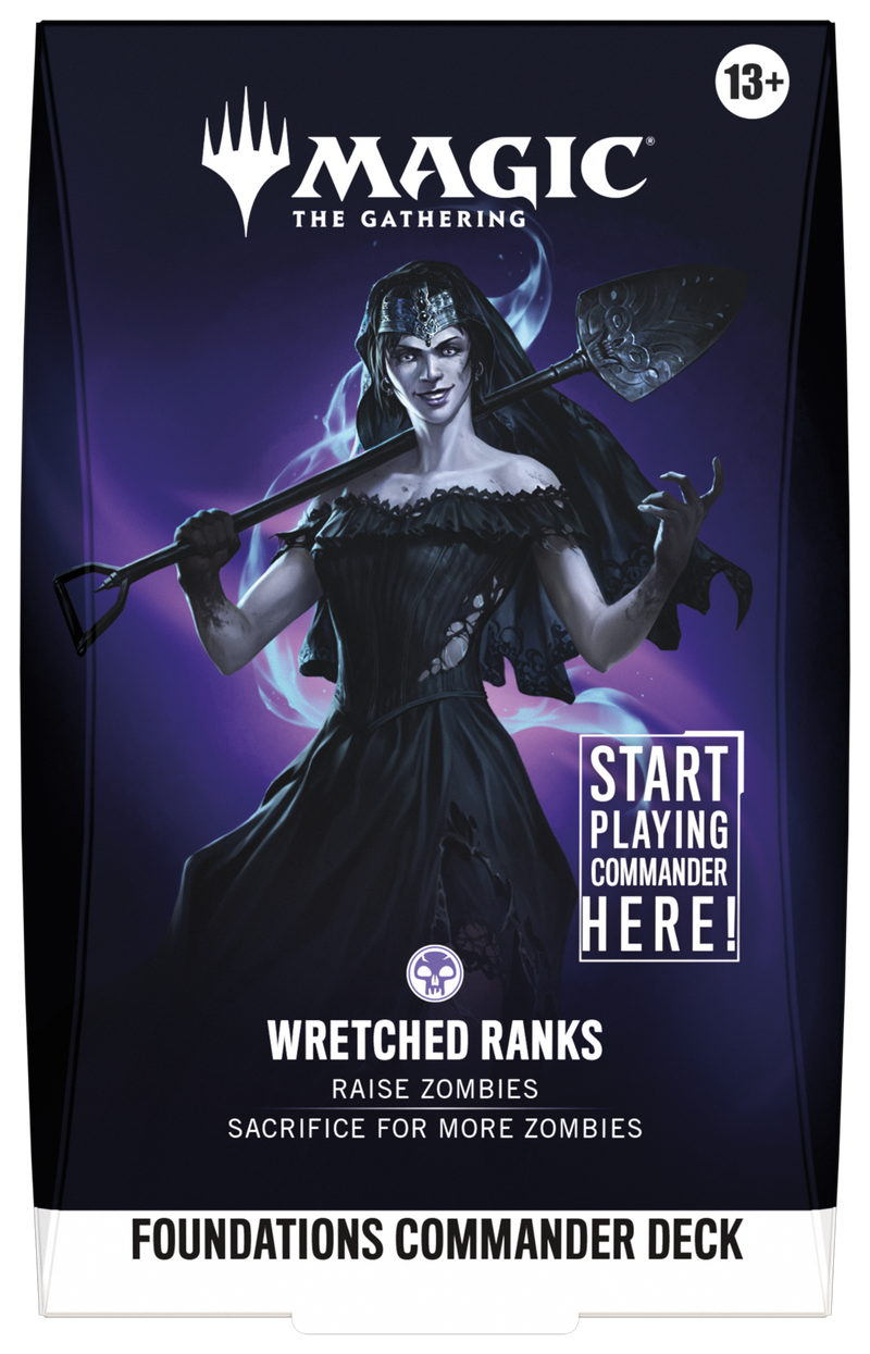 Magic: The Gathering – Foundations Commander Deck: Wretched Ranks [Pre-Order] 2026-09-25