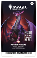 Magic: The Gathering – Foundations Commander Deck: Reign of Dragons [Pre-Order] 2026-09-25