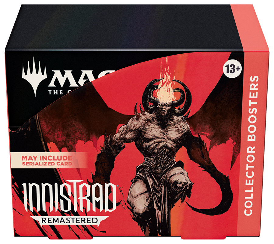 mtg innistrad remastered poster cards Magic: The Gathering Innistrad Remastered Collector Booster Box