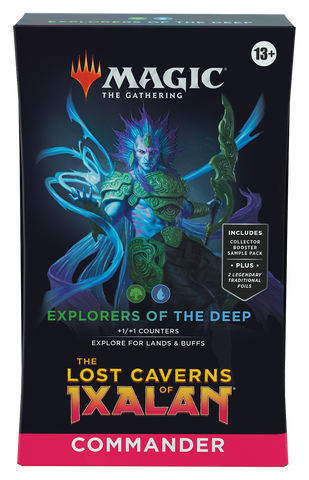 Magic The Gathering The Lost Caverns of Ixalan Commander Deck - Explorers of the Deep