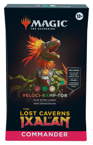 Magic The Gathering The Lost Caverns of Ixalan Commander Deck - Veloci-ramp-tor