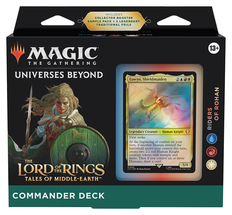 Magic: The Gathering The Lord of the Rings: Tales of Middle-earth Commander Deck - Riders of Rohan