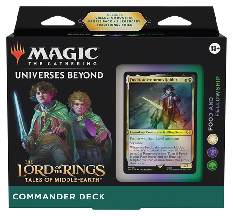 Magic: The Gathering The Lord of the Rings: Tales of Middle-earth Commander Deck - Food & Fellowship