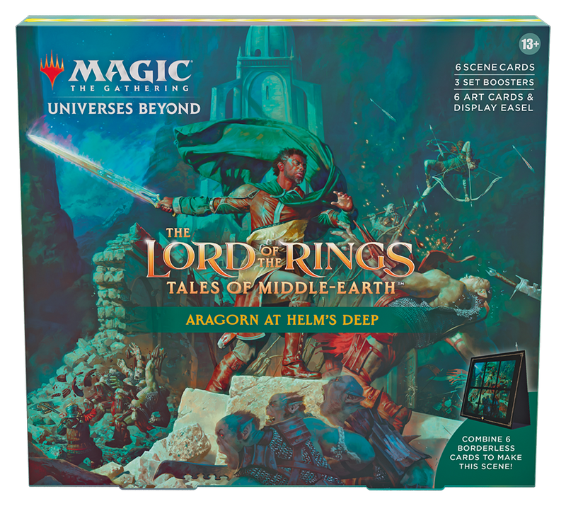 The Lord of the Rings: Tales of Middle-earth Scene Box - Aragorn at Helm’s Deep