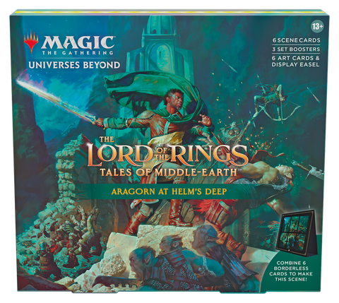 The Lord of the Rings: Tales of Middle-earth Scene Box - Aragorn at Helm’s Deep