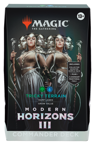 Magic: The Gathering Modern Horizons 3 Commander Deck - Tricky Terrain
