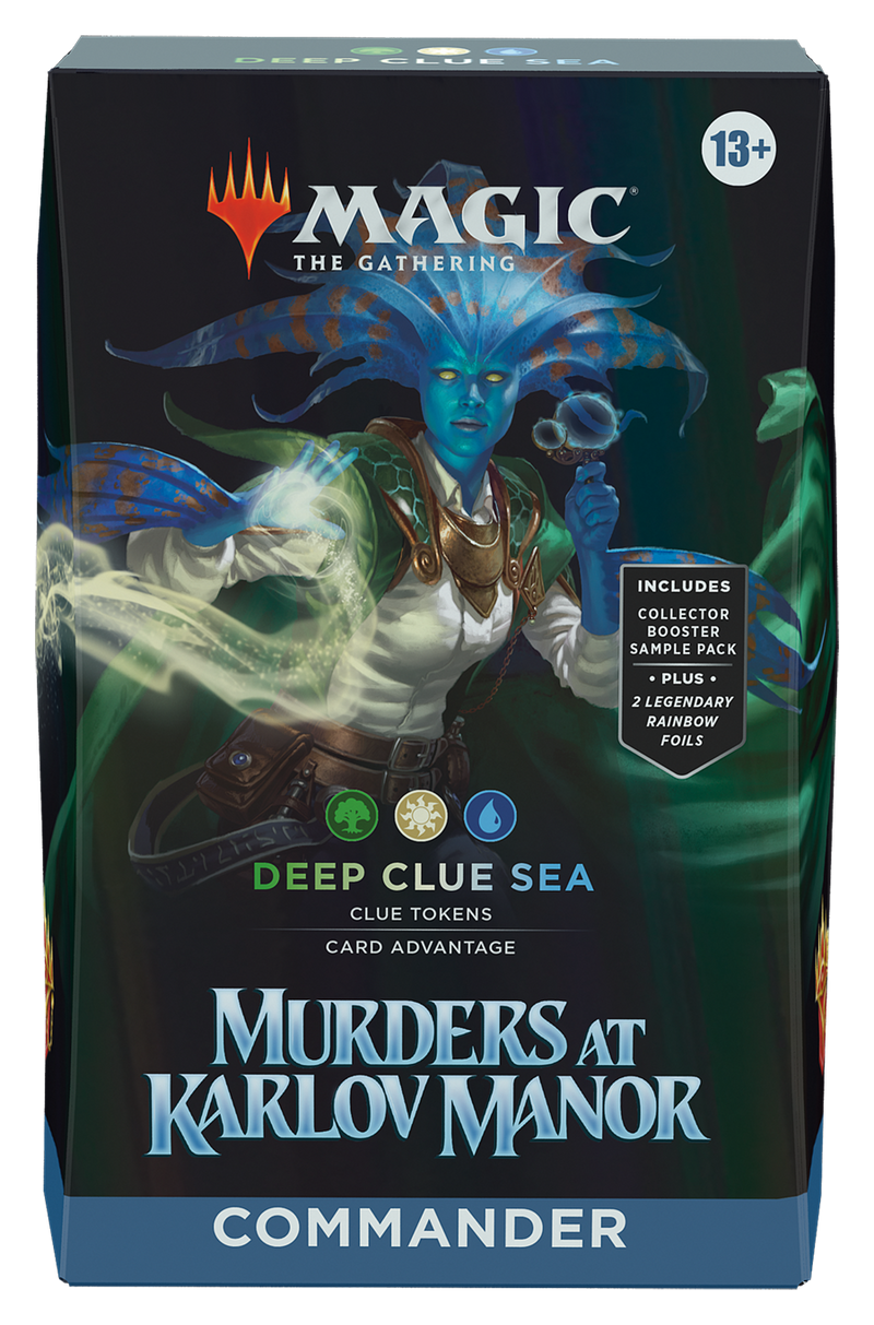 Magic: The Gathering Murders at Karlov Manor Commander Deck - Deep Clue Sea
