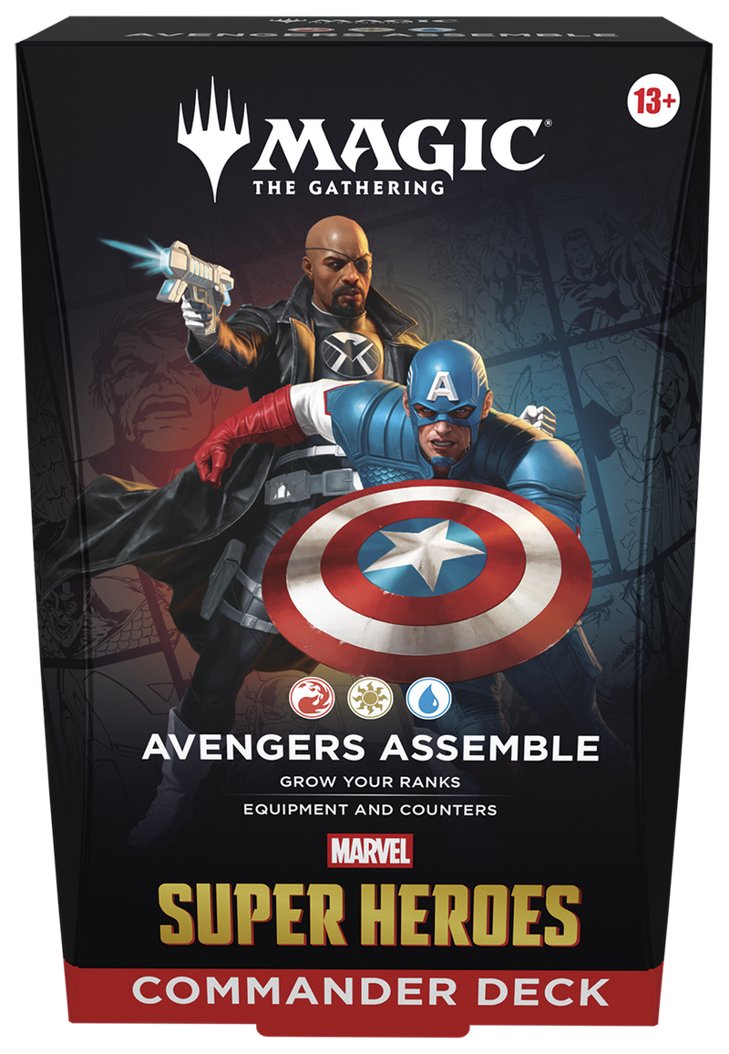 Magic: The Gathering® | Marvel Super Heroes Commander Deck - Avengers Assemble [Pre-Order] 2026-06-19