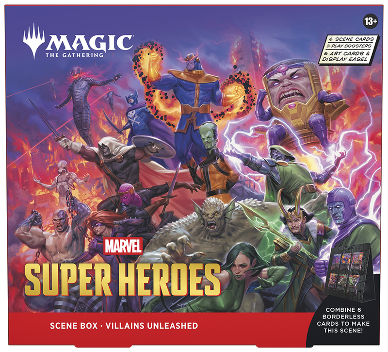 Magic: The Gathering | Marvel Super Heroes Scene Box: Villains Unleashed [Pre-Order] 2026-06-19