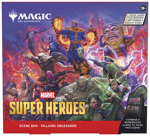 Magic: The Gathering | Marvel Super Heroes Scene Box: Villains Unleashed [Pre-Order] 2026-06-19