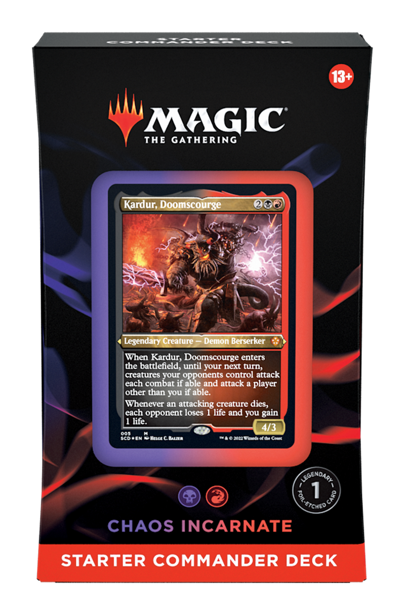 Magic: The Gathering - Commander Starter Deck - Chaos Incarnate