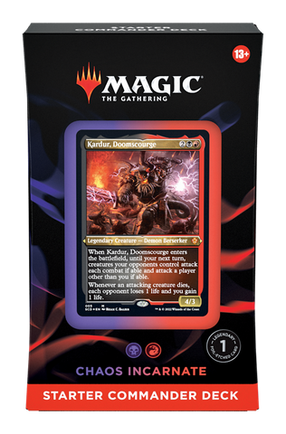 Magic: The Gathering - Commander Starter Deck - Chaos Incarnate