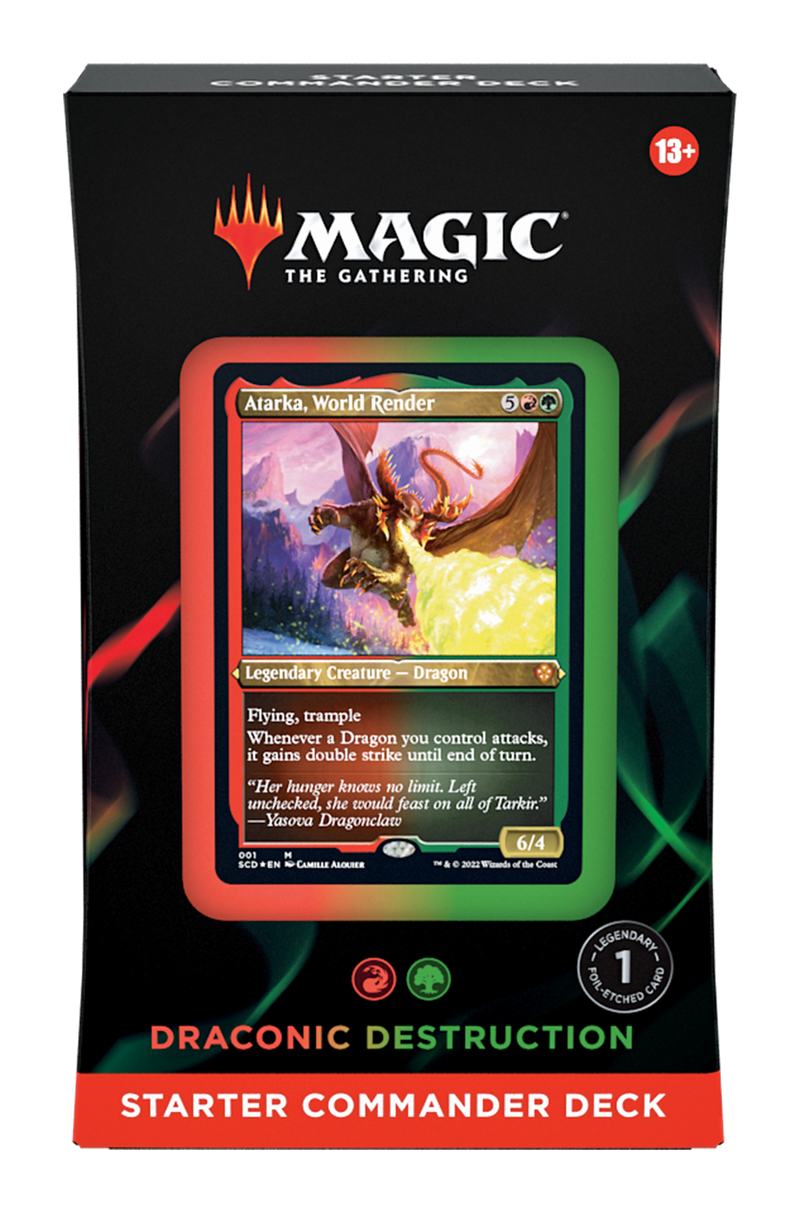 Magic: The Gathering - Commander Starter Deck - Draconic Destruction