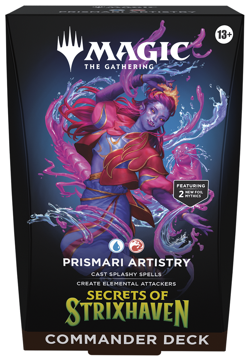 Magic: The Gathering - Secrets of Strixhaven Prismari Artistry Commander Deck