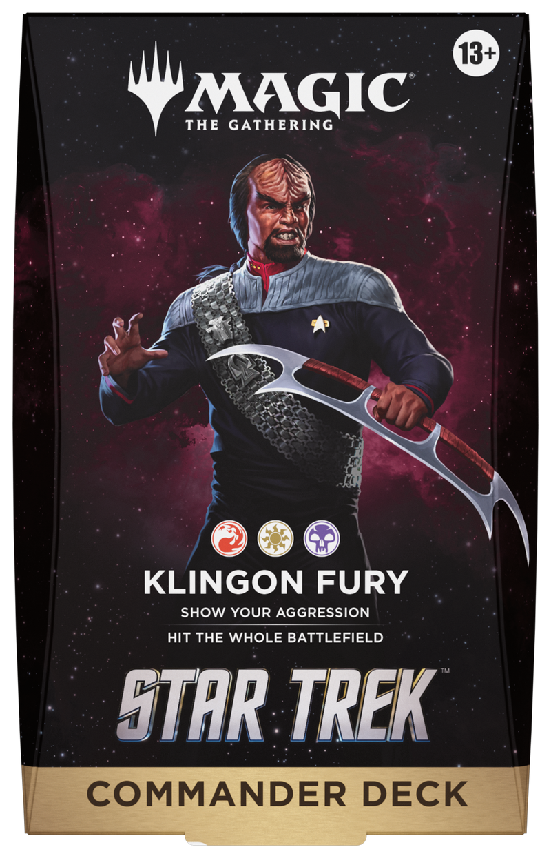 Magic: The Gathering® | Star Trek™ Commander Deck - Klingon Fury [Pre-Order] 2026-11-06
