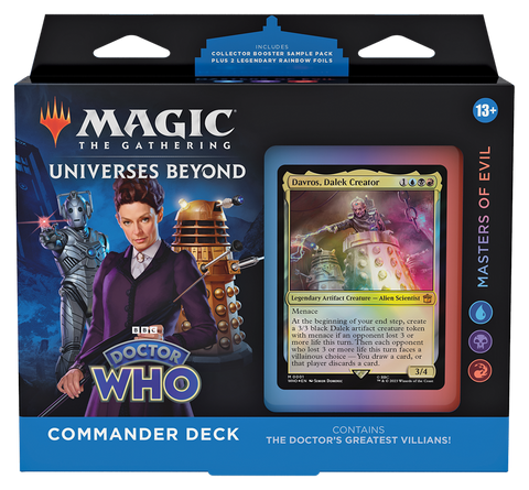Magic: The Gathering Doctor Who Commander Deck - Masters of Evil