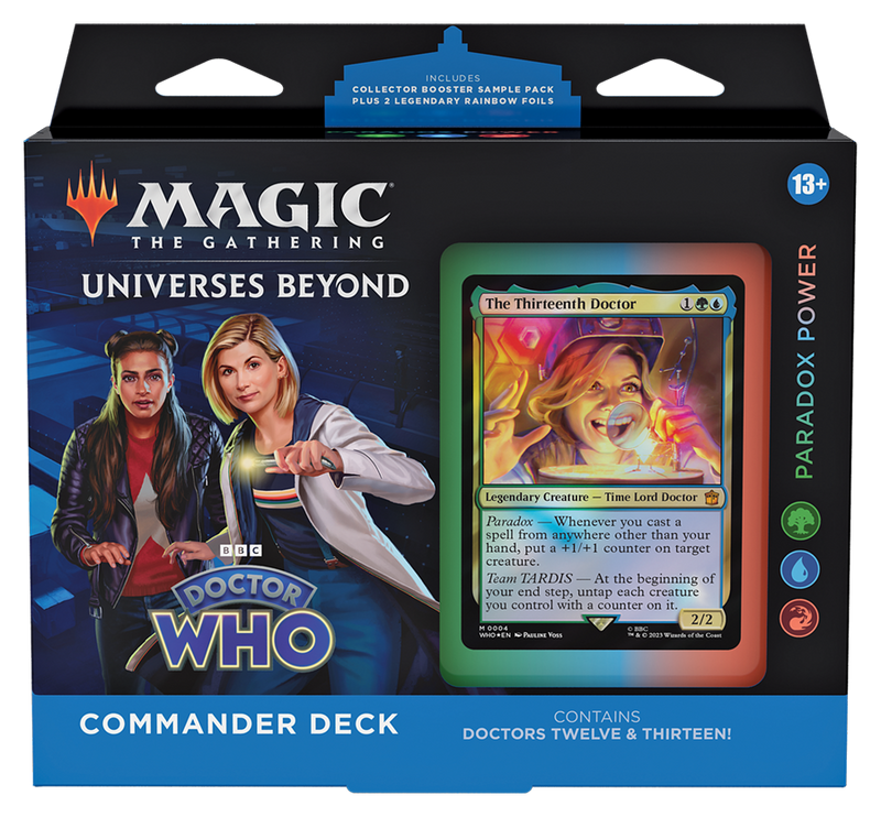 Magic: The Gathering Doctor Who Commander Deck – Paradox Power