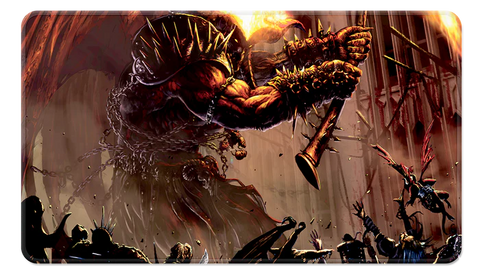 Stitched Playmat: Magic the Gathering: Commander: Rakdos, Lord of Riots