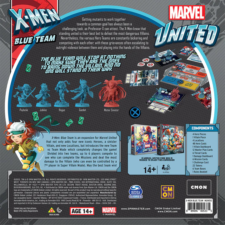 MARVEL UNITED: X-MEN - BLUE TEAM