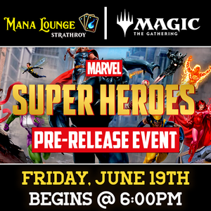 (STRATHROY) Marvel: Superheroes Pre-release June 19th