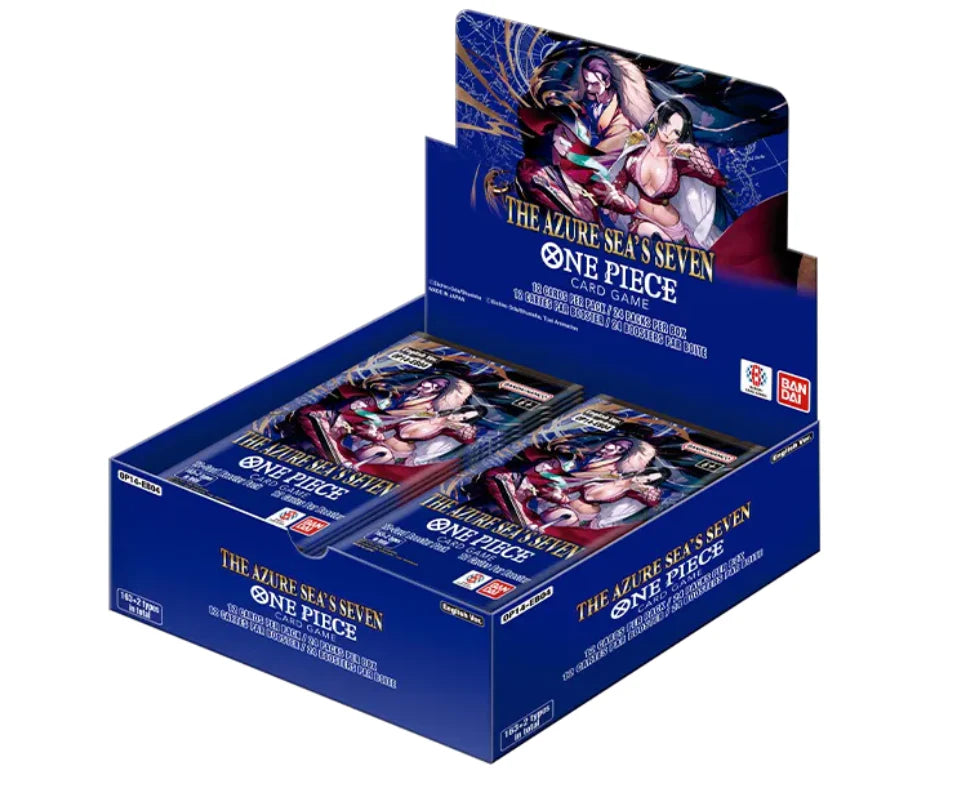 One Piece Card Game OP-14: The Azure Sea's Seven Booster Box One Piece Card Game OP-14: The Azure Sea's Seven Booster Box