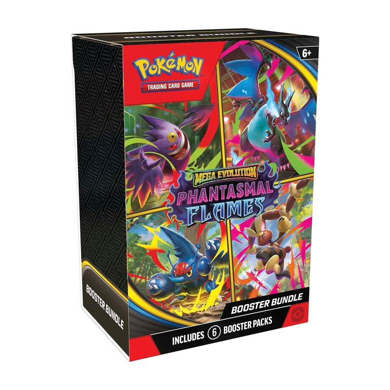 Pokémon TCG: Pokémon (ME02) Phantasmal Flames Booster Bundle