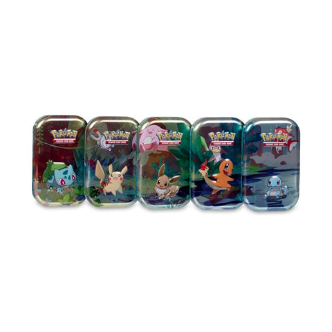 Pokémon TCG: Kanto Friends Mini Tins