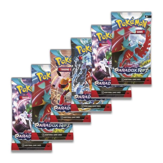 Pokémon TCG: Scarlet & Violet-Paradox Rift Sleeved Booster Bundle (6 Packs)
